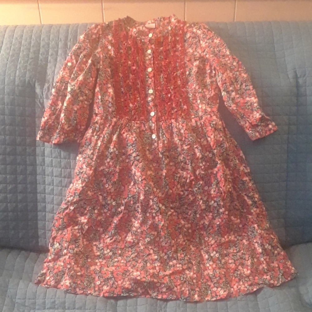 Girl's Ruffled Front dress